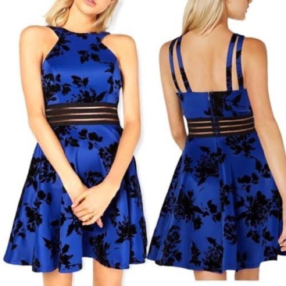City Studio Womens Juniors Floral Mini Cocktail and Party Size 3 D41